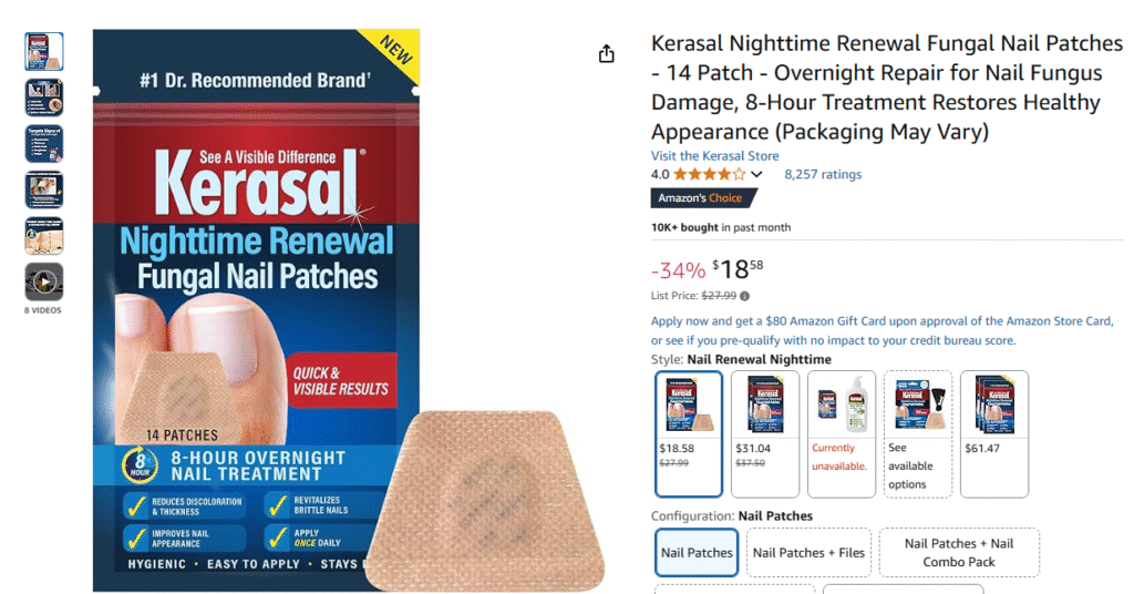 Nighttime Best Toe Nail Fungus Treatment usa