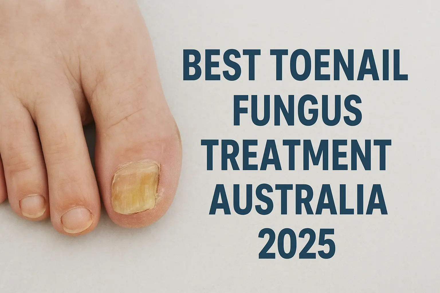 best toe nail fungus treatment in australia 2025