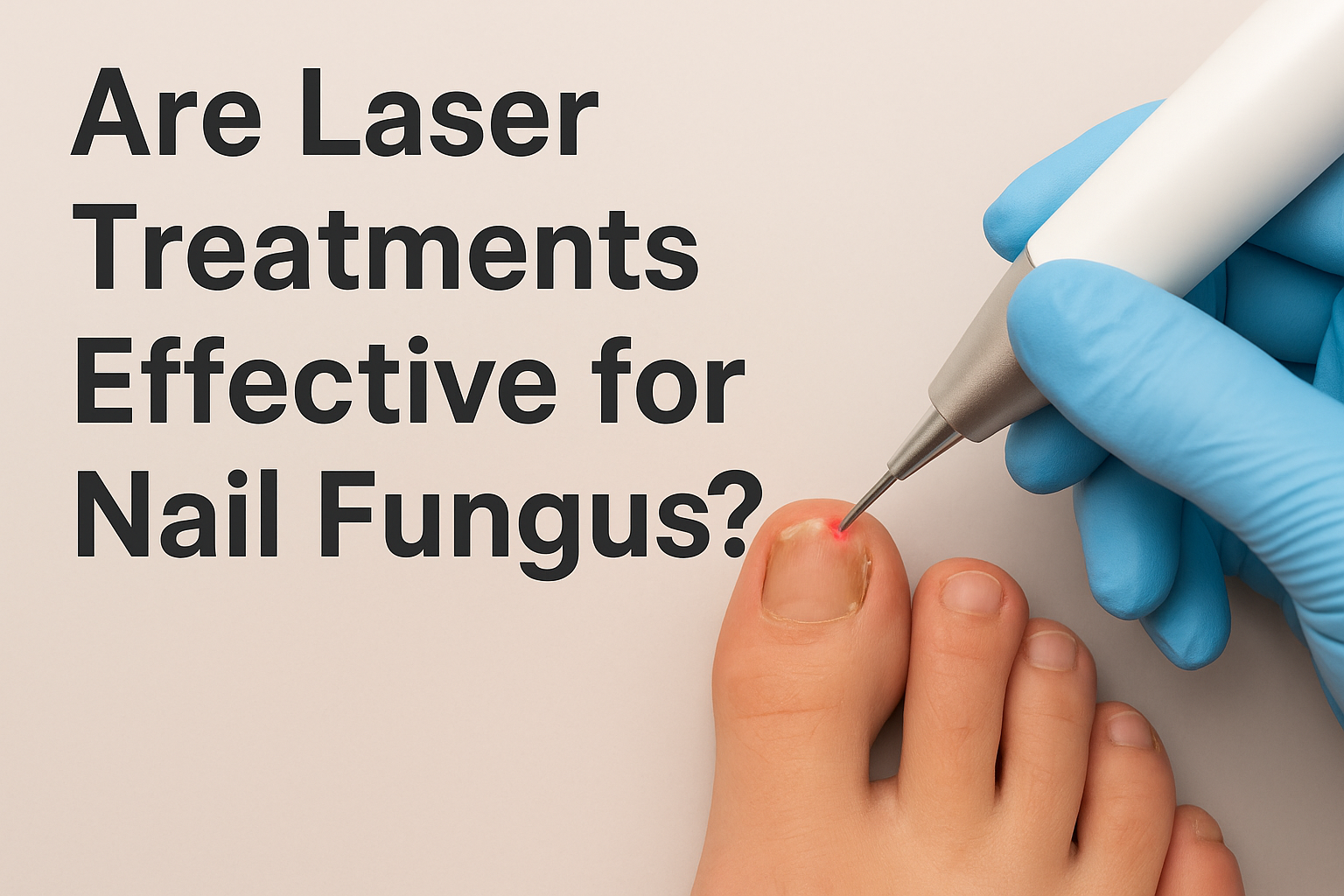 Are Laser Treatments Effective for Nail Fungus?