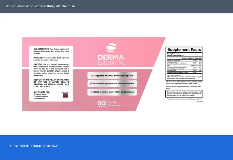 Derma Essential 2026 — Complete Breakdown